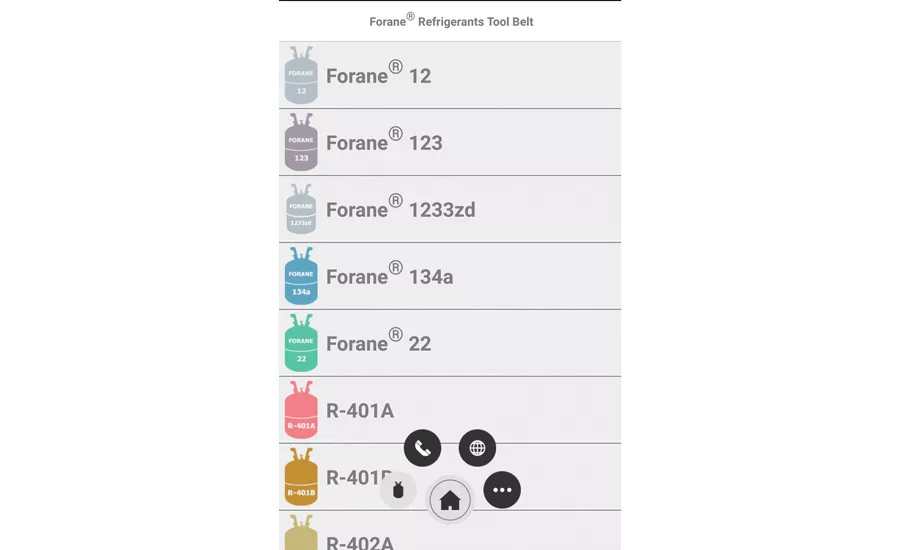 Arkema Forane® app