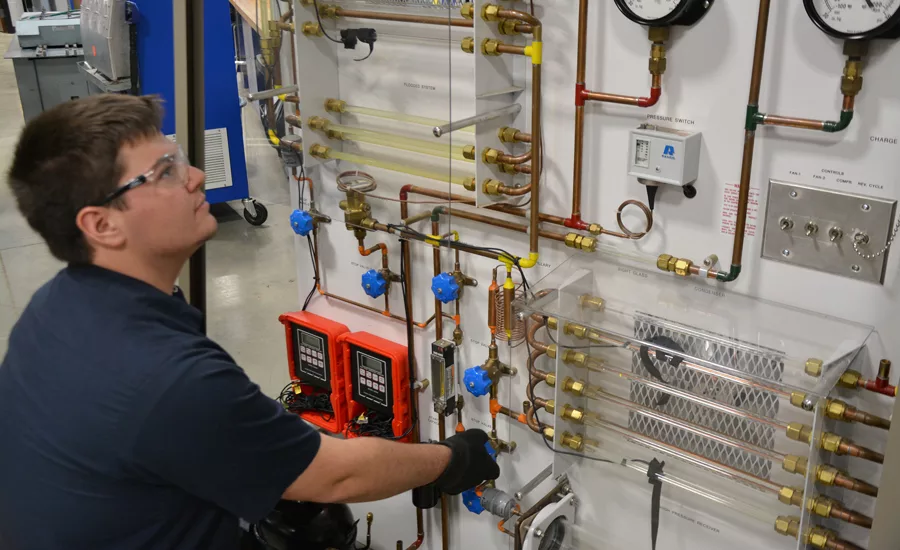 hvac service tech training