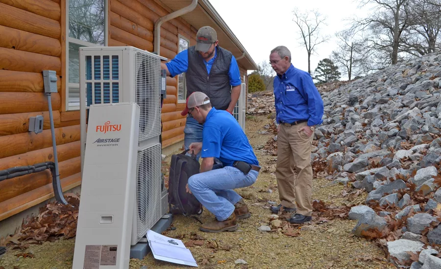 ductless heat pump solution