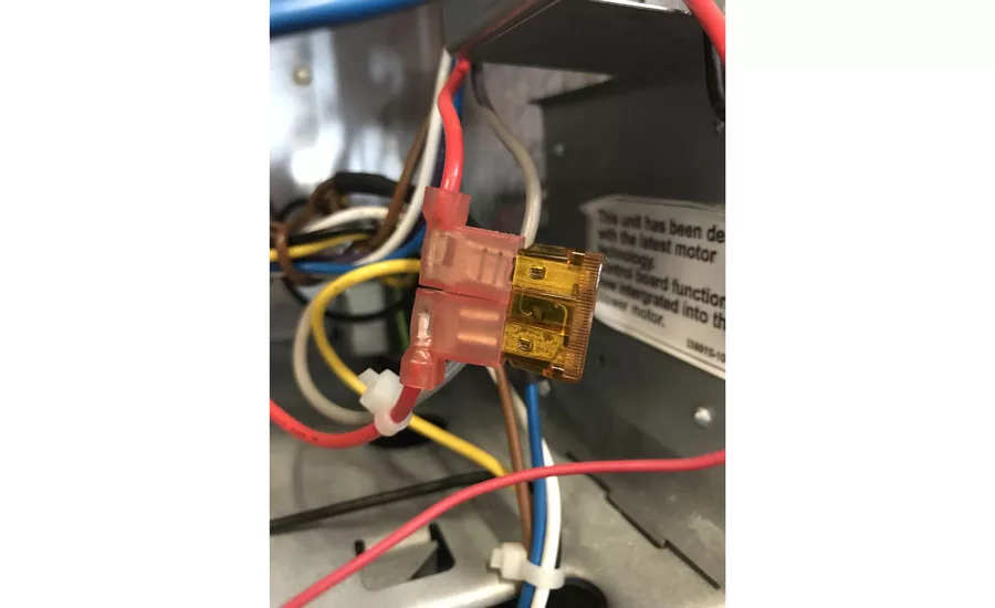 blown fuse
