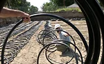 Geothermal install School