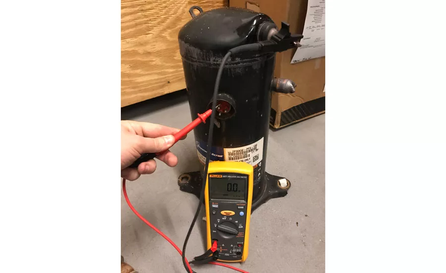 electrical short testing