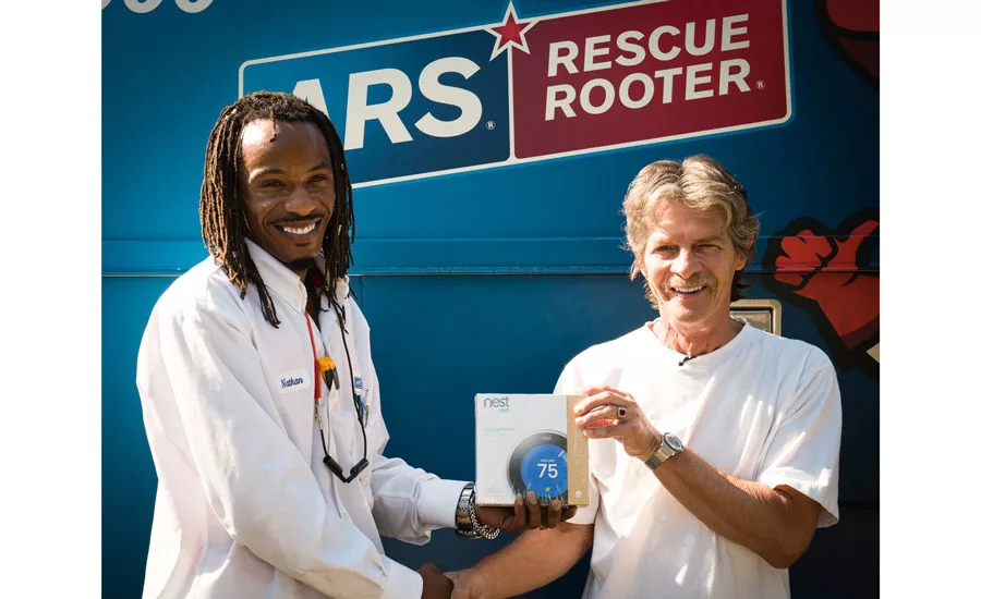 Smart Home Giveaway Kenton Schneider, was the recipient of a free Google Nest and HVAC system installation, courtesy of American Residential Services (ARS) - ACHR