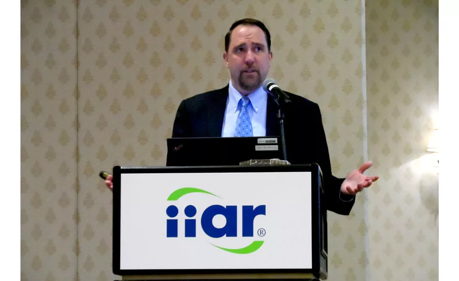 IIAR INITIATIVES: Lowell Randel, director of government affairs at IIAR, discussed the three initiatives the institute will be working on in the near future - ACHR