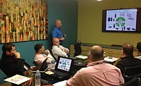 Data Center Meeting Service Logic, Charlotte, North Carolina, meeting with customers face to face to understand their needs with one-on-one conversations. - The NEWS - ACHR