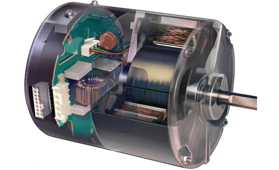 Electronically commutated motor. - ACHR NEWS