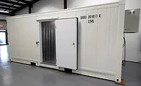 Barr Inc. Portable cooler and freezer container.