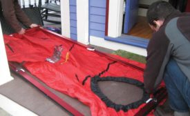 Blower door for a home energy audit - The ACHR News