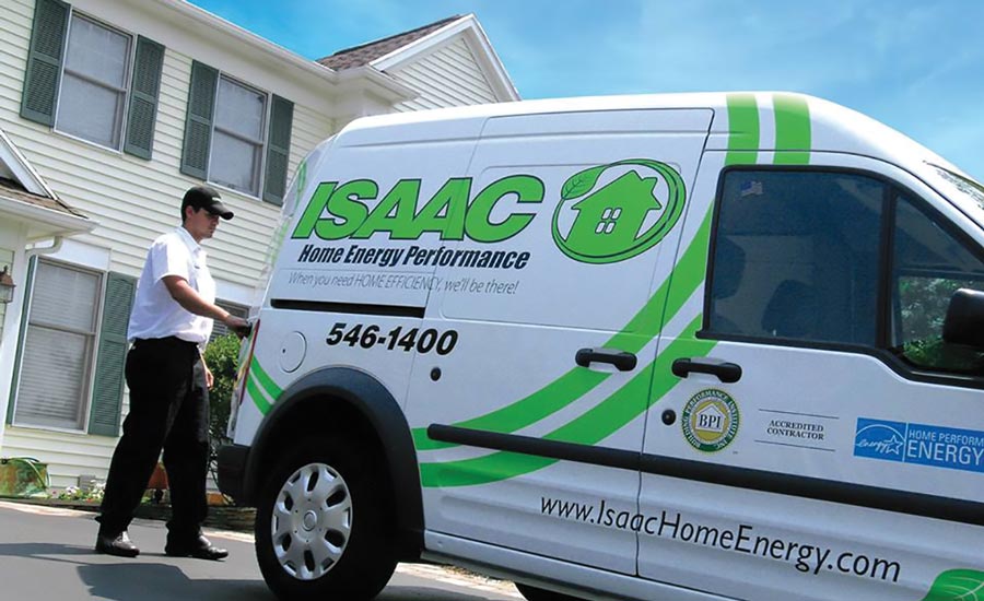 The Isaac Home Energy Performance division of Isaac
Heating and Air in Rochester, New York. - The ACHR News