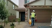Here, an HVAC contractor performs a Home Energy Rating System (HERS) audit. - The ACHR News