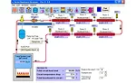 FIGURE 2: Software like Hydronics Design Studio can size series-connected baseboards, taking temperature drop and several other variables, such as circuit flow rate, fluid type, and individual room temperatures, into account. - ACHR News
