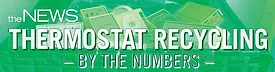 Thermstat Recycling by the Numbers Infographic - The ACHR News
