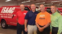 Ray Isaac (right) and his brothers (from left: David, Michael, and Ken) of Isaac Heating and Air Conditioning. - ACHR News