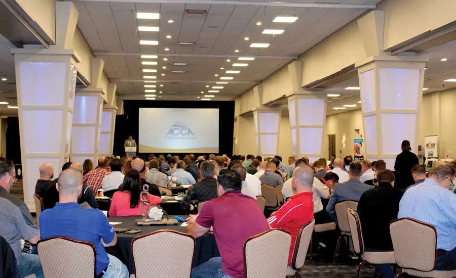 Every year, ACCA brings contractors from all over the country together for a few days of leadership training because better coaches make better teams. - The ACHR News