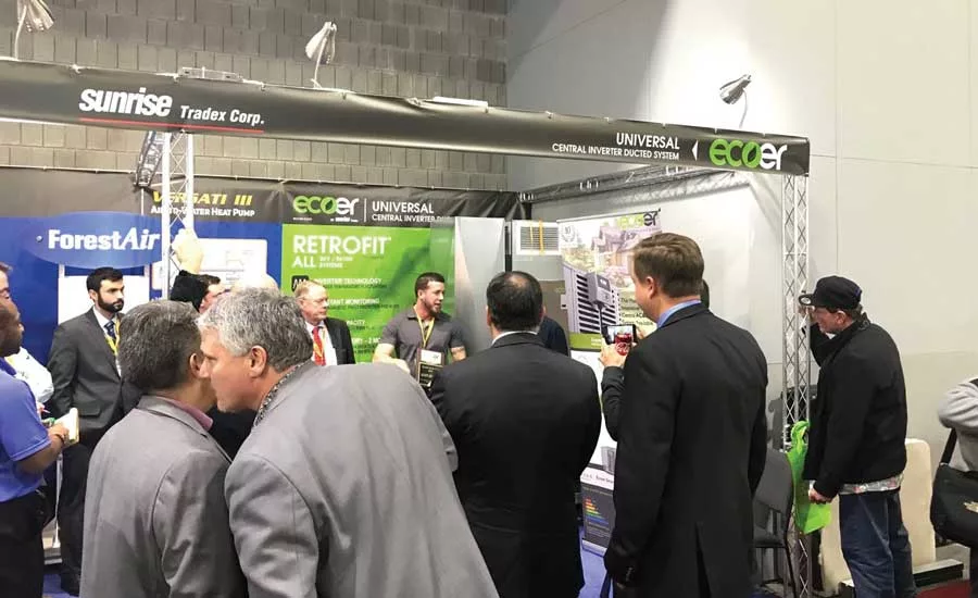 Ecoer's Wi-Fi programmable touchscreen thermostat. - The ACHR News