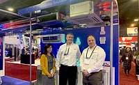 Panasonic-AHR-Expo-2019-ACHR-News.jpg Panasonic - Senior product manager, Victor Flynn (right), said utilities are offering incentives for air-source heat pumps to meet decarbonization and zero-net energy strategies. - The ACHR News