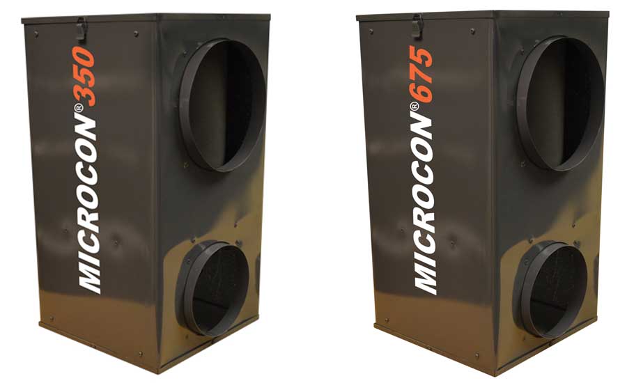 RGF Microcon 350 and 675 whole-home, fan-powered HEPA filters. - The ACHR News