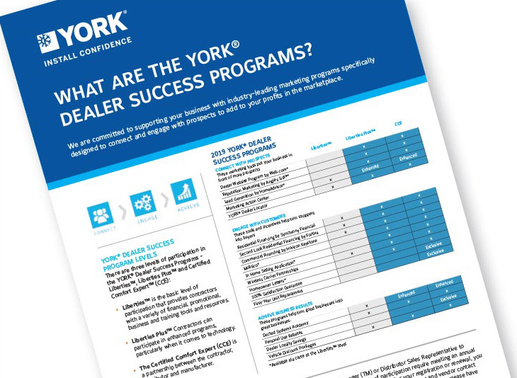 The York Dealer Success programs. - The ACHR News