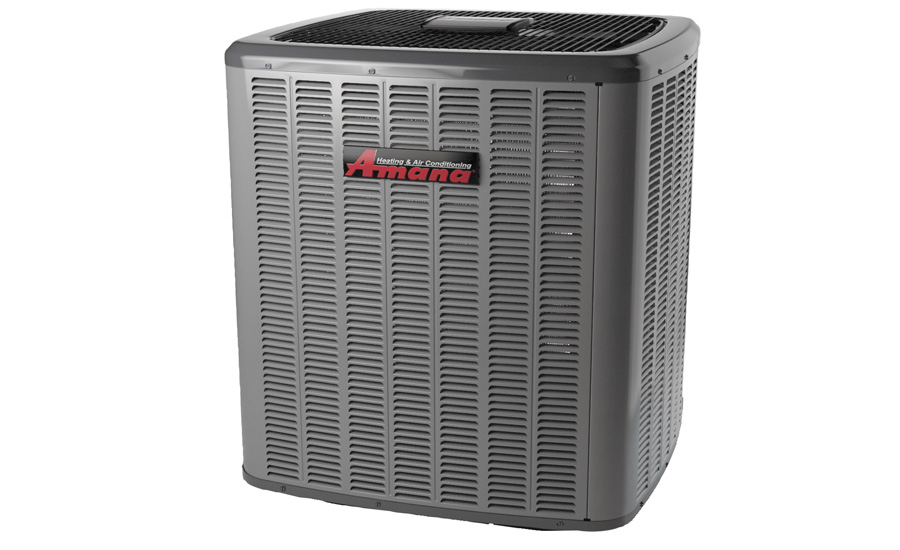 Amana Heating ASXC18 high-efficiency air conditioner featuring ComfortBridge. - The ACHR News