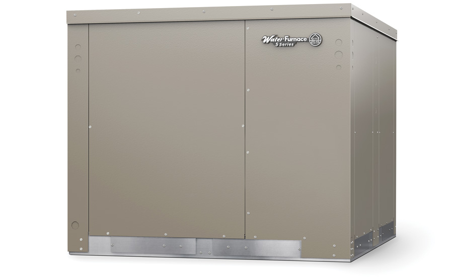 WaterFurnace 5 Series 506A11 outdoor packaged geothermal heat pump. - The ACHR News
