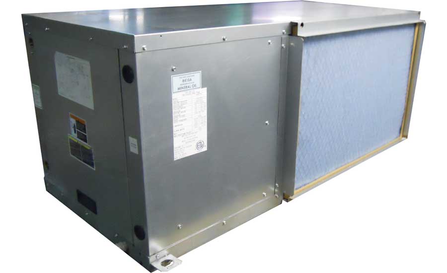 Ice Air HHW hybrid horizontal water-cooled air conditioner. - The ACHR News