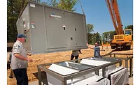 Dedicated outdoor air systems like this one are becoming more common in commercial settings. - The ACHR News