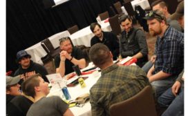 Ben Nusz attends the Lennox VisionTech conference with a group of students he teaches at Mid- State Technical College. - The ACHR News