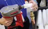 Uponor ProPEX LF Brass Copper Press Adapters - The ACHR News