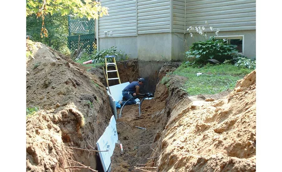 Ground source heat pump installation. - The ACHR News
