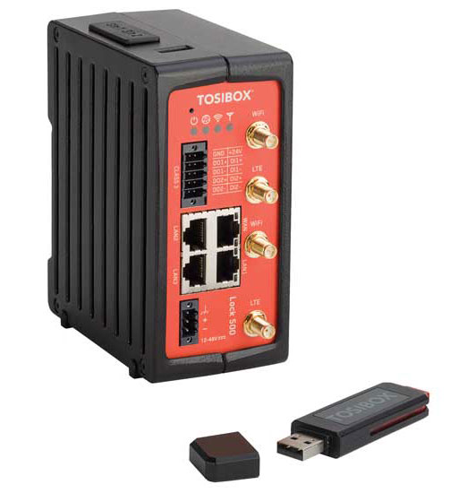 The TOSIBOX Lock 500 is a plugand-play, high-end connectivity device. - The ACHR News