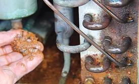 The white slime that technicians find in an HVAC system. - The ACHR News