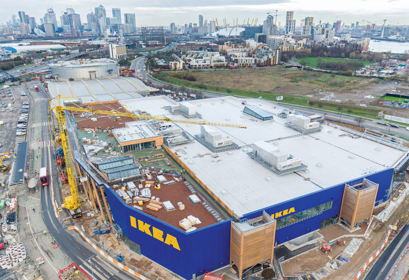 Manufacturers are taking different avenues to improve the technology for further diverse applications like the Ikea store pictured here. - The ACHR News