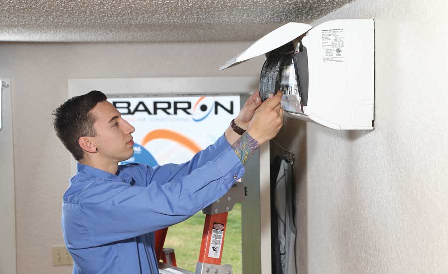 Young people entering the HVACR trade.