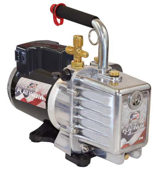 JB Industries Spark-proof Dual Voltage Platinum Vacuum Pump