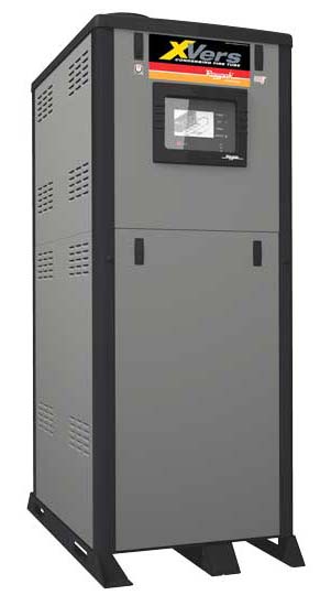 The XVers vertical fire-tube modulating condensing boiler.