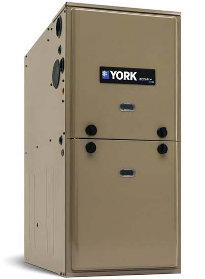 The York Affinity YP9C furnace.