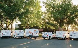 Fox HVAC Service Vehicle Fleet.