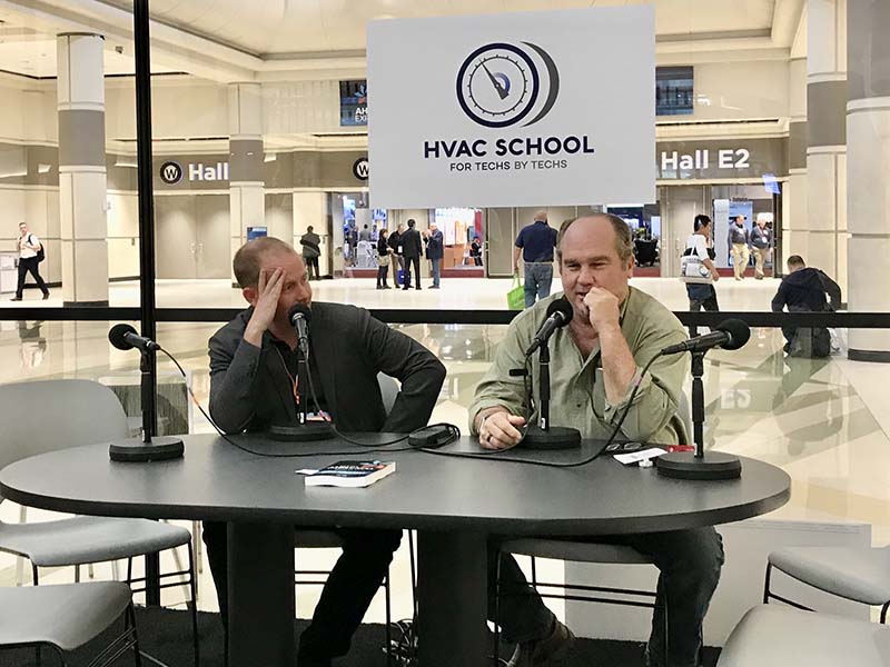 Bryan Orr's HVAC School podcast.