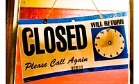 Closed-sign Closed-sign