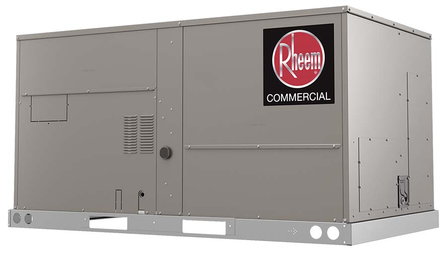 Rheem’s 3- to 5-ton Commercial Renaissance HVAC line.