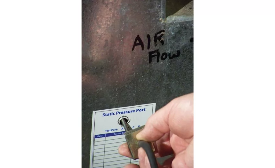 Static Pressure Test