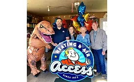Owners Keith and Julie Lithander, left, owners of Access Heating and Air in Meridian, Idaho.