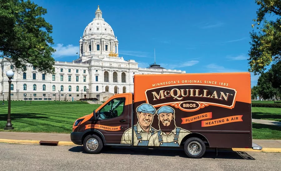 McQuillan Brothers van.