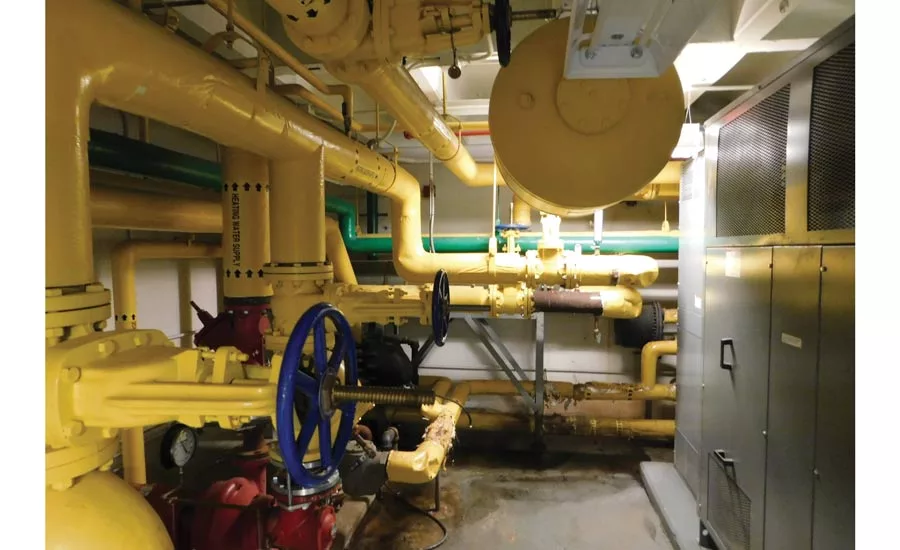 Hybrid boiler system.