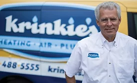 Bruce Krinkie, owner and leader of Krinkie’s Heating, Air Conditioning, and Plumbing of St. Paul, Minnesota.