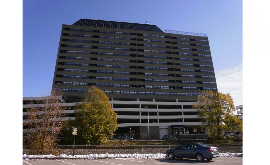 Wall Street Tower, a 17-story residential facility.