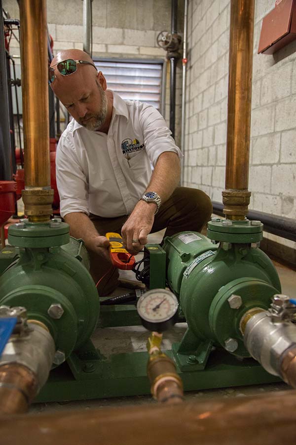 Hydronic Pump Maintenance.