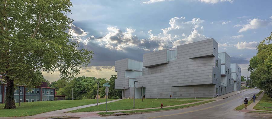 University of Iowa Visual Arts Building.