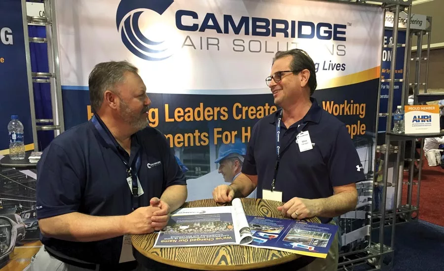 Cambridge technology platforms at AHR Expo 2020.