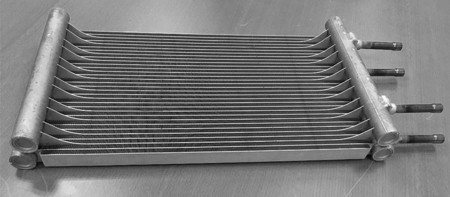 Danfoss Interlaced Micro Channel Heat Exchanger.